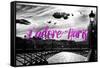 Paris Fashion Series - J'adore Paris - Paris Bridge II-Philippe Hugonnard-Framed Stretched Canvas