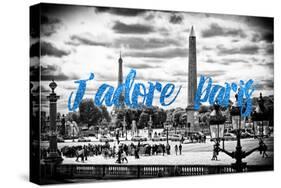 Paris Fashion Series - J'adore Paris - Place de la Concorde III-Philippe Hugonnard-Stretched Canvas
