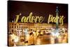 Paris Fashion Series - J'adore Paris - Place Vendome-Philippe Hugonnard-Stretched Canvas