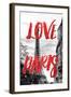 Paris Fashion Series - Love Paris - Eiffel Tower V-Philippe Hugonnard-Framed Photographic Print