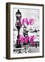 Paris Fashion Series - Love Paris - Parisian Architecture II-Philippe Hugonnard-Framed Photographic Print