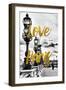 Paris Fashion Series - Love Paris - Parisian Architecture-Philippe Hugonnard-Framed Photographic Print