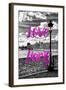 Paris Fashion Series - Love Paris - Pont des Arts IV-Philippe Hugonnard-Framed Photographic Print