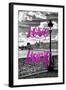 Paris Fashion Series - Love Paris - Pont des Arts IV-Philippe Hugonnard-Framed Photographic Print