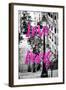 Paris Fashion Series - Love Paris - Stairs of Montmartre V-Philippe Hugonnard-Framed Photographic Print