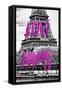 Paris Fashion Series - Love Paris - The Eiffel Tower-Philippe Hugonnard-Framed Stretched Canvas