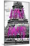 Paris Fashion Series - Love Paris - The Eiffel Tower-Philippe Hugonnard-Mounted Photographic Print