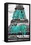 Paris Fashion Series - Love Paris - The Eiffel Tower-Philippe Hugonnard-Framed Stretched Canvas