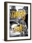 Paris Fashion Series - Paris Chic - Eiffel Tower and Carousel-Philippe Hugonnard-Framed Photographic Print