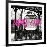 Paris Fashion Series - Paris City - Metro Abbesses II-Philippe Hugonnard-Framed Photographic Print