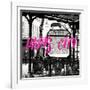 Paris Fashion Series - Paris City - Metro Abbesses II-Philippe Hugonnard-Framed Photographic Print