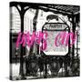 Paris Fashion Series - Paris City - Metro Abbesses II-Philippe Hugonnard-Stretched Canvas
