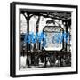 Paris Fashion Series - Paris City - Metro Abbesses III-Philippe Hugonnard-Framed Photographic Print