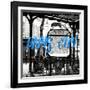 Paris Fashion Series - Paris City - Metro Abbesses III-Philippe Hugonnard-Framed Photographic Print