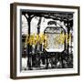 Paris Fashion Series - Paris City - Metro Abbesses-Philippe Hugonnard-Framed Photographic Print