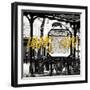 Paris Fashion Series - Paris City - Metro Abbesses-Philippe Hugonnard-Framed Photographic Print