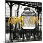 Paris Fashion Series - Paris City - Metro Abbesses-Philippe Hugonnard-Mounted Photographic Print