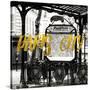 Paris Fashion Series - Paris City - Metro Abbesses-Philippe Hugonnard-Stretched Canvas