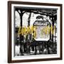 Paris Fashion Series - Paris City - Metro Abbesses-Philippe Hugonnard-Framed Photographic Print