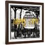 Paris Fashion Series - Paris City - Metro Abbesses-Philippe Hugonnard-Framed Photographic Print