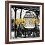 Paris Fashion Series - Paris City - Metro Abbesses-Philippe Hugonnard-Framed Photographic Print