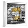 Paris Fashion Series - Paris City - The Louvre-Philippe Hugonnard-Framed Photographic Print