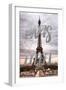 Paris Fashion Series - Paris Eiffel II-Philippe Hugonnard-Framed Photographic Print