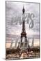 Paris Fashion Series - Paris Eiffel II-Philippe Hugonnard-Mounted Photographic Print