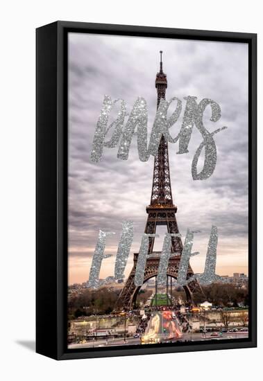 Paris Fashion Series - Paris Eiffel II-Philippe Hugonnard-Framed Stretched Canvas