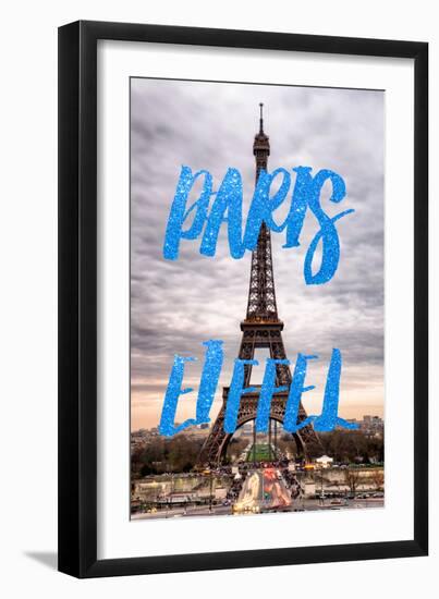 Paris Fashion Series - Paris Eiffel III-Philippe Hugonnard-Framed Photographic Print