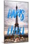 Paris Fashion Series - Paris Eiffel III-Philippe Hugonnard-Mounted Photographic Print