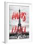 Paris Fashion Series - Paris Eiffel V-Philippe Hugonnard-Framed Photographic Print