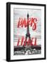 Paris Fashion Series - Paris Eiffel V-Philippe Hugonnard-Framed Photographic Print