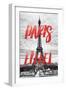 Paris Fashion Series - Paris Eiffel V-Philippe Hugonnard-Framed Photographic Print
