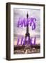 Paris Fashion Series - Paris Eiffel-Philippe Hugonnard-Framed Photographic Print