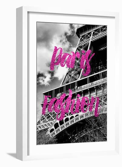 Paris Fashion Series - Paris Fashion - Eiffel Tower III-Philippe Hugonnard-Framed Photographic Print