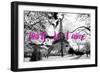 Paris Fashion Series - Paris, je t'aime - Eiffel Tower II-Philippe Hugonnard-Framed Photographic Print