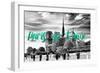 Paris Fashion Series - Paris, je t'aime - Notre Dame Cathedral IV-Philippe Hugonnard-Framed Photographic Print