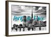 Paris Fashion Series - Paris, je t'aime - Notre Dame Cathedral V-Philippe Hugonnard-Framed Photographic Print