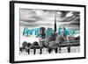 Paris Fashion Series - Paris, je t'aime - Notre Dame Cathedral V-Philippe Hugonnard-Framed Photographic Print