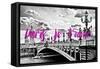 Paris Fashion Series - Paris, je t'aime - Paris Bridge II-Philippe Hugonnard-Framed Stretched Canvas