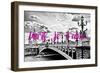 Paris Fashion Series - Paris, je t'aime - Paris Bridge II-Philippe Hugonnard-Framed Photographic Print