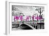 Paris Fashion Series - Paris, je t'aime - Paris Bridge II-Philippe Hugonnard-Framed Photographic Print