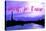 Paris Fashion Series - Paris, je t'aime - Seine River at Sunset III-Philippe Hugonnard-Stretched Canvas