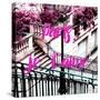 Paris Fashion Series - Paris, je t'aime - Stairs of Montmartre II-Philippe Hugonnard-Stretched Canvas