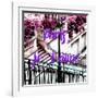 Paris Fashion Series - Paris, je t'aime - Stairs of Montmartre-Philippe Hugonnard-Framed Photographic Print