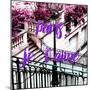 Paris Fashion Series - Paris, je t'aime - Stairs of Montmartre-Philippe Hugonnard-Mounted Photographic Print