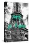 Paris Fashion Series - Paris, je t'aime - The Eiffel Tower III-Philippe Hugonnard-Stretched Canvas