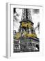 Paris Fashion Series - Paris, je t'aime - The Eiffel Tower-Philippe Hugonnard-Framed Photographic Print