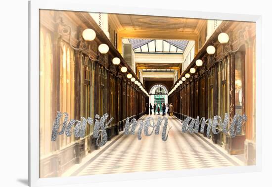 Paris Fashion Series - Paris mon amour II-Philippe Hugonnard-Framed Photographic Print